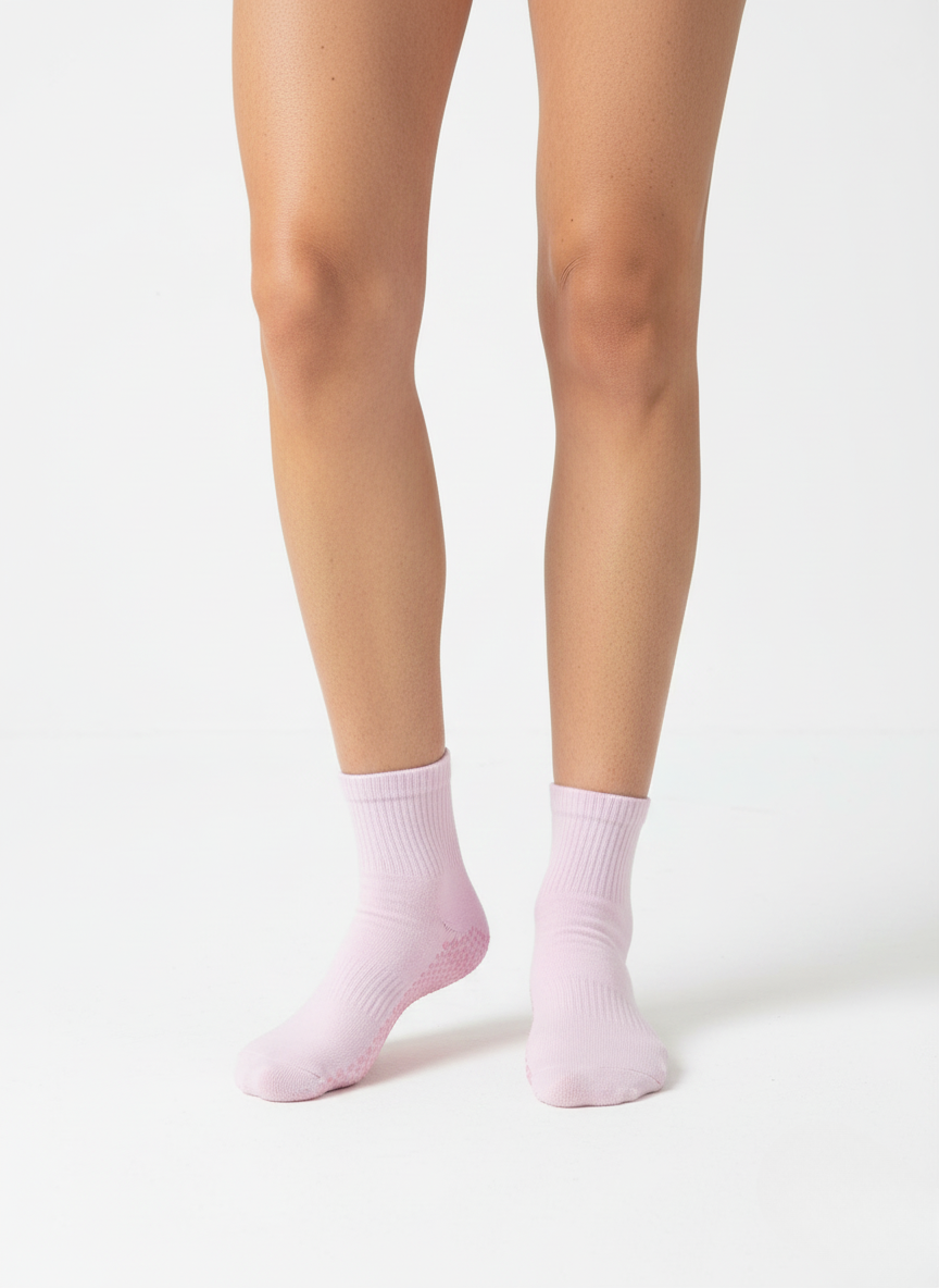 Pink Half Crew