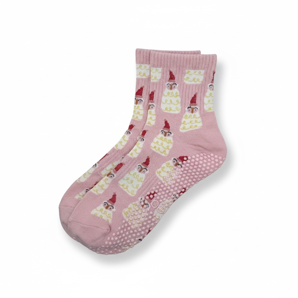 Whimsical Santa Half Crew